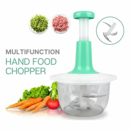 Manual Hand Push Chopper Grinder For Vegetables & Meat